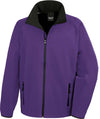 CASACO SOFTSHELL DE HOMEM "PRINTABLE"-Roxo / Preto-S-RAG-Tailors-Fardas-e-Uniformes-Vestuario-Pro