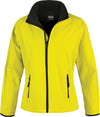 CASACO SOFTSHELL DE SENHORA "PRINTABLE"-Amarelo / Preto-XS-RAG-Tailors-Fardas-e-Uniformes-Vestuario-Pro