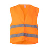 COLETE DE ALTA VISIBILIDADE-Laranja Fluor-M-L-RAG-Tailors-Fardas-e-Uniformes-Vestuario-Pro