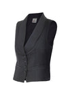 COLETE DE SALA COM GOLA SMOKING DE MULHER-Preto-38-RAG-Tailors-Fardas-e-Uniformes-Vestuario-Pro