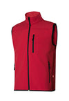 COLETE SOFT SHELL-Vermelho-L-RAG-Tailors-Fardas-e-Uniformes-Vestuario-Pro