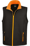 black / orange