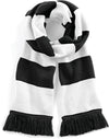 Cachecol às riscas Stadium-Black / White-One Size-RAG-Tailors-Fardas-e-Uniformes-Vestuario-Pro