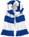 Cachecol às riscas Stadium-Bright Royal / White-One Size-RAG-Tailors-Fardas-e-Uniformes-Vestuario-Pro