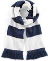 Cachecol às riscas Stadium-French Navy / White-One Size-RAG-Tailors-Fardas-e-Uniformes-Vestuario-Pro