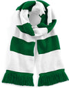 Cachecol às riscas Stadium-Kelly Green / White-One Size-RAG-Tailors-Fardas-e-Uniformes-Vestuario-Pro