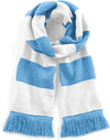 Cachecol às riscas Stadium-Sky Blue / White-One Size-RAG-Tailors-Fardas-e-Uniformes-Vestuario-Pro