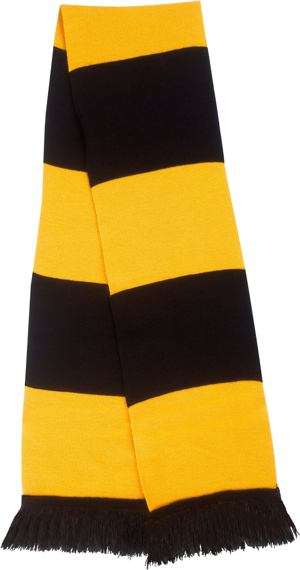 Cachecol bicolor-Black / Gold-Único-RAG-Tailors-Fardas-e-Uniformes-Vestuario-Pro