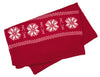 Cachecol de Natal tricotado com padrão de estrelas-Cherry Red-One Size-RAG-Tailors-Fardas-e-Uniformes-Vestuario-Pro