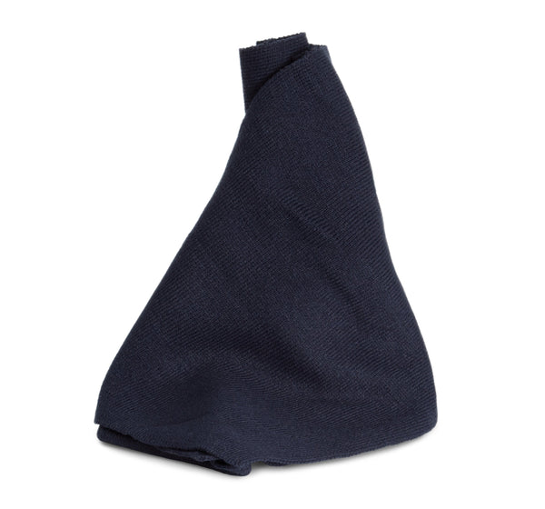 Cachecol em malha tricot-Dress Blue-One Size-RAG-Tailors-Fardas-e-Uniformes-Vestuario-Pro