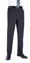 Calça Avalino Tailored Fit-Charcoal Pinstripe-36 (UK 28)-RAG-Tailors-Fardas-e-Uniformes-Vestuario-Pro