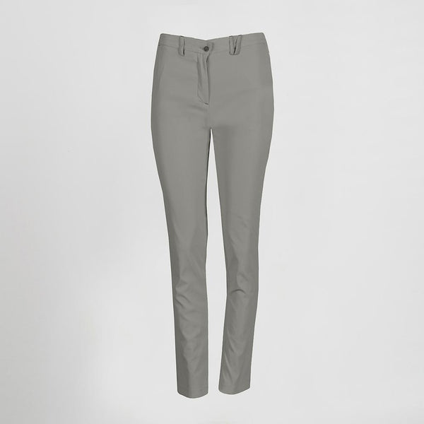Calça Chino Feminina Alessa-Cinzento-109-36-RAG-Tailors-Fardas-e-Uniformes-Vestuario-Pro