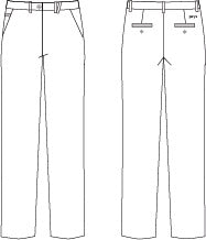 Calça Chino Feminina Alessa-RAG-Tailors-Fardas-e-Uniformes-Vestuario-Pro