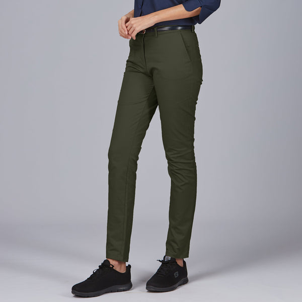 Calça Chino de Fato Milan-Khaki-36-RAG-Tailors-Fardas-e-Uniformes-Vestuario-Pro