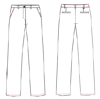 Calça Chino de Fato Milan-RAG-Tailors-Fardas-e-Uniformes-Vestuario-Pro