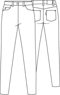 Calça Jeans Lais-RAG-Tailors-Fardas-e-Uniformes-Vestuario-Pro