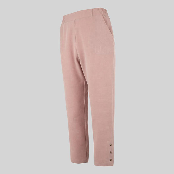 Calça Pirata Vila Verde X.Linen-Rosa Nude 157-XS-RAG-Tailors-Fardas-e-Uniformes-Vestuario-Pro
