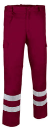 Calça Ril com Faixas Reflectoras-Bordo-S-RAG-Tailors-Fardas-e-Uniformes-Vestuario-Pro