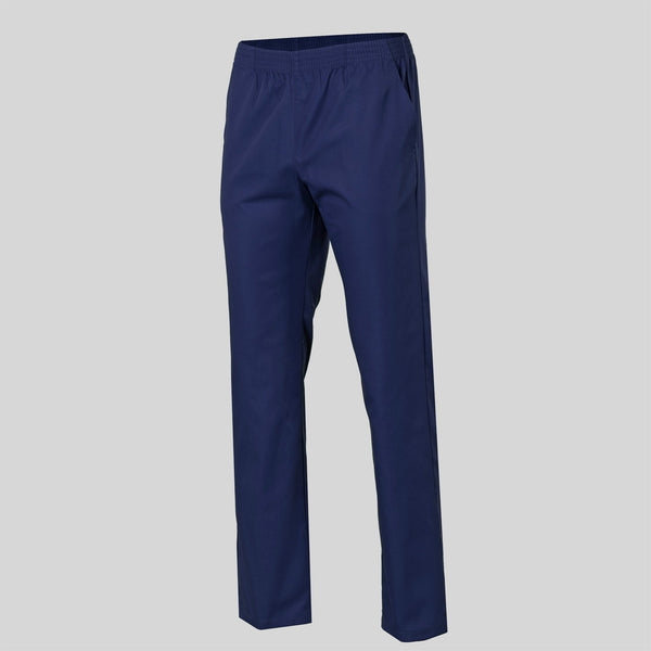 Calça Sarja Unisex Básica c/ Elástico (Cores 2)-Azul Marinho - 104-XS-RAG-Tailors-Fardas-e-Uniformes-Vestuario-Pro