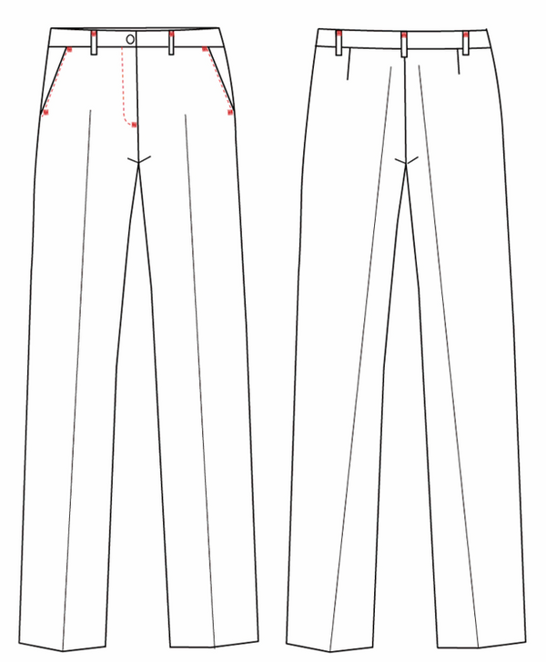 Calça Senhora Bologna X-Linho-RAG-Tailors-Fardas-e-Uniformes-Vestuario-Pro
