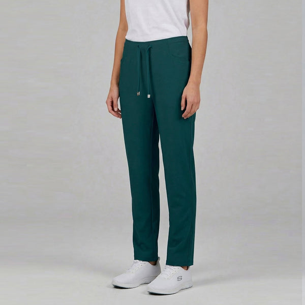 Calça Senhora Microfibra 360-Azul Petróleo - 145-XS-RAG-Tailors-Fardas-e-Uniformes-Vestuario-Pro
