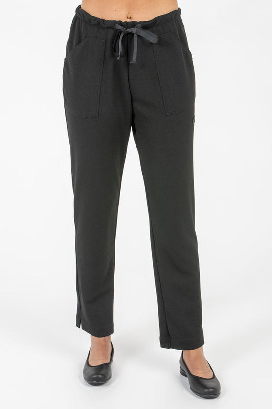 Calça Unisexo Piqué Albania-Preto - 571-SP-RAG-Tailors-Fardas-e-Uniformes-Vestuario-Pro