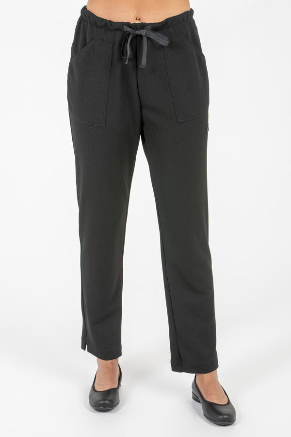 Calça Unisexo Piqué Albania-Preto - 571-SP-RAG-Tailors-Fardas-e-Uniformes-Vestuario-Pro