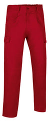 Calça Unissexo Castel-Vermelho Lotos-S-RAG-Tailors-Fardas-e-Uniformes-Vestuario-Pro