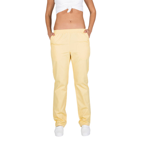 Calça Unissexo Sarja Colors-Baunilha 122-XS-RAG-Tailors-Fardas-e-Uniformes-Vestuario-Pro