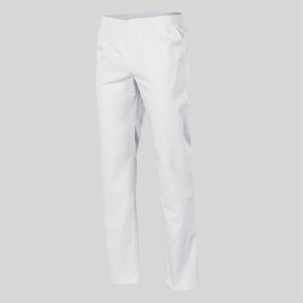 Calça Unissexo Sarja Colors-Branco 101-XS-RAG-Tailors-Fardas-e-Uniformes-Vestuario-Pro