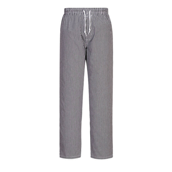 Calça de Chefs Bromley-Xadrez Preto-XS-RAG-Tailors-Fardas-e-Uniformes-Vestuario-Pro