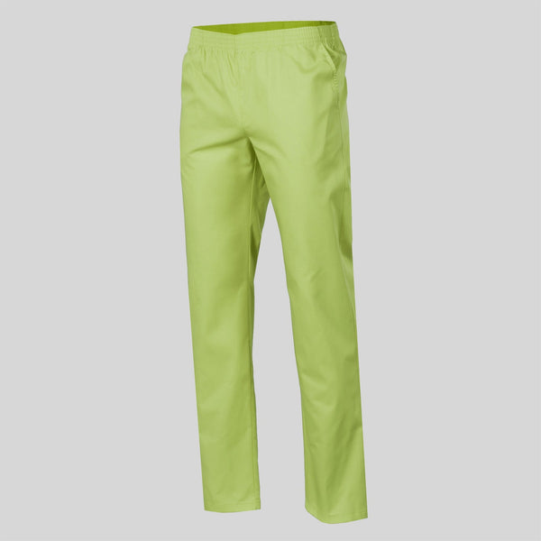 Calça de Sarja Unisex Básica c/ Elástico (Cores 1)-Pistacho - 127-XS-RAG-Tailors-Fardas-e-Uniformes-Vestuario-Pro