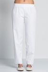 Calça pijama para comércio e estética, cintura plana-Branco - 700-XS / (SP)-RAG-Tailors-Fardas-e-Uniformes-Vestuario-Pro