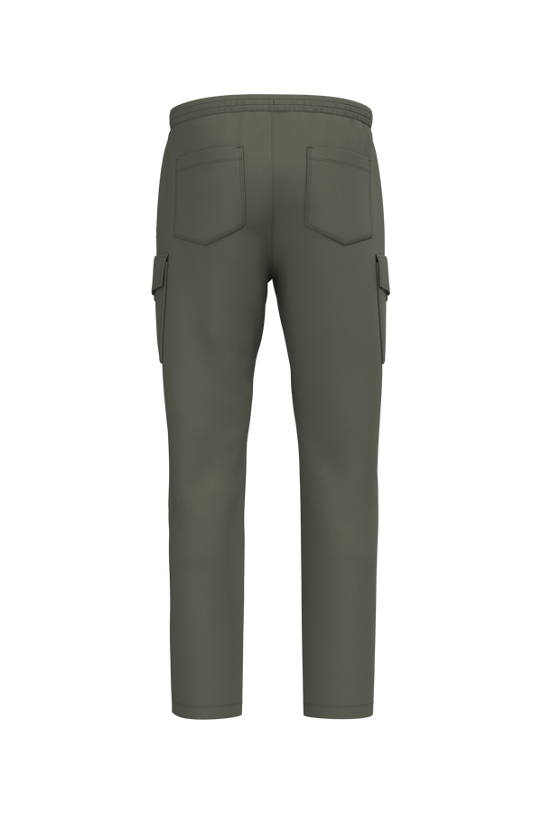 Calças Cargo Eco-responsáveis com Aspeto Lavado French Terry Homem-RAG-Tailors-Fardas-e-Uniformes-Vestuario-Pro