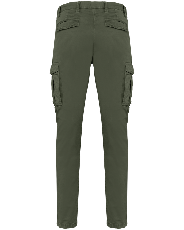 Calças Cargo Eco-responsáveis com Aspeto Lavado Homem-RAG-Tailors-Fardas-e-Uniformes-Vestuario-Pro