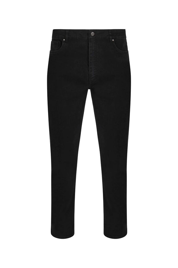 Calças Denim Stretch Slim Fit-Preto - 00-S-RAG-Tailors-Fardas-e-Uniformes-Vestuario-Pro
