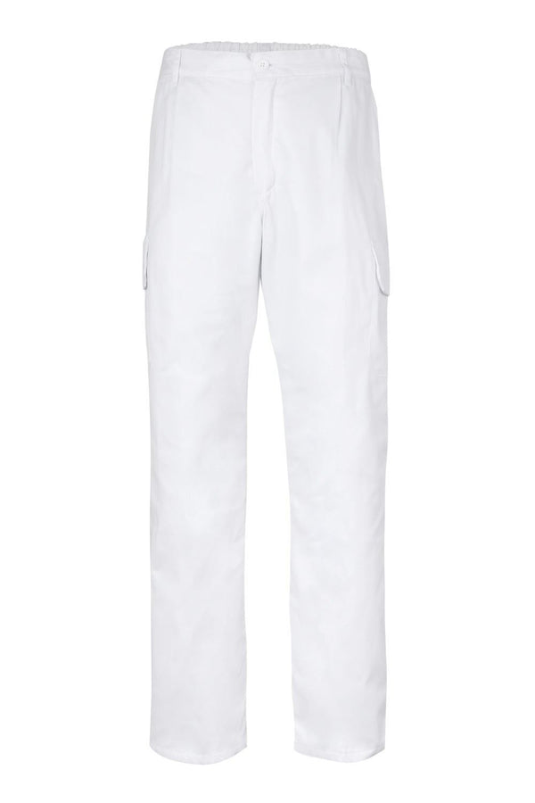 Calças Forradas Multibolsos-Branco-34-RAG-Tailors-Fardas-e-Uniformes-Vestuario-Pro
