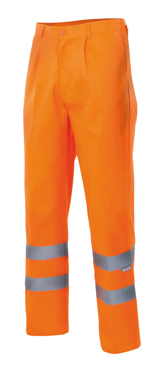 Calças Forradas de Alta Visibilidade-Narnaja Fluor-S-RAG-Tailors-Fardas-e-Uniformes-Vestuario-Pro