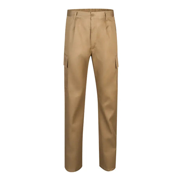 Calças Multibolsos Basic (1 de 2)-Bege-36-RAG-Tailors-Fardas-e-Uniformes-Vestuario-Pro