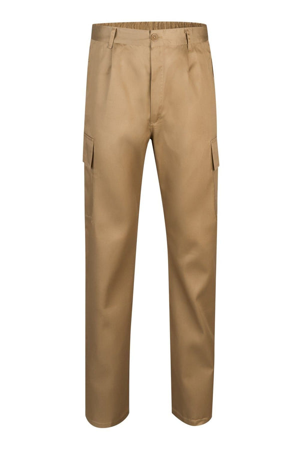 Calças Multibolsos Basic-Bege Areia - 46-36-RAG-Tailors-Fardas-e-Uniformes-Vestuario-Pro