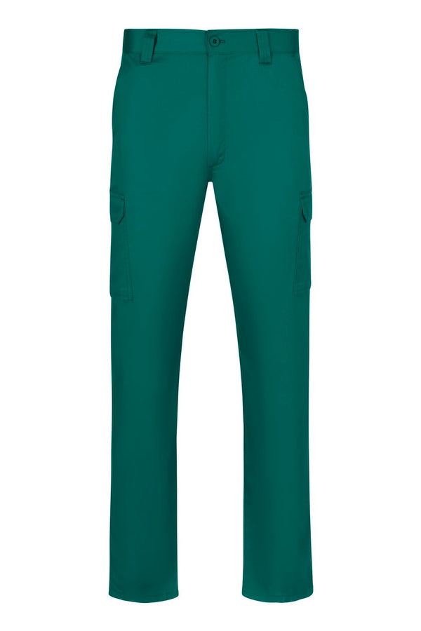 Calças Multibolsos Slim Fit READY-Verde-34-RAG-Tailors-Fardas-e-Uniformes-Vestuario-Pro