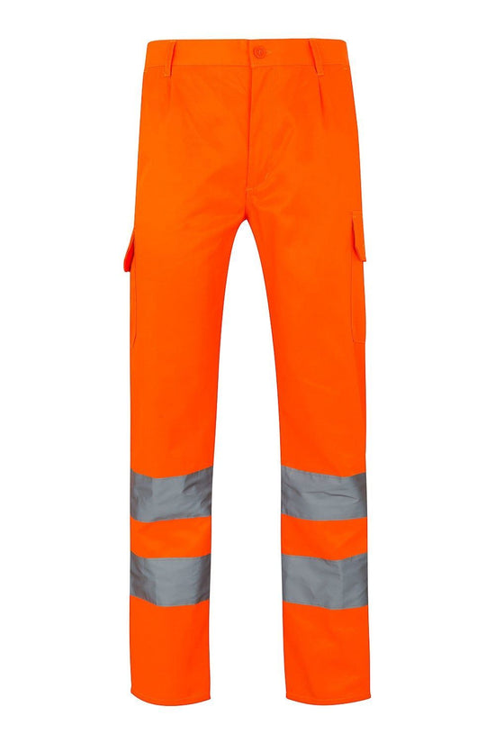 Calças Multibolsos de Alta Visibilidade-Laranja Fluor-S-RAG-Tailors-Fardas-e-Uniformes-Vestuario-Pro