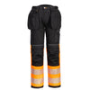 Calças PW3 Hi-Vis com bolso para coldre, classe 1-Laranja/Preto-28-RAG-Tailors-Fardas-e-Uniformes-Vestuario-Pro