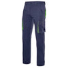 Calças Stretch Bicolor Multibolsos-AZUL NAVY/VERDE LIMA - 61/25-34-RAG-Tailors-Fardas-e-Uniformes-Vestuario-Pro