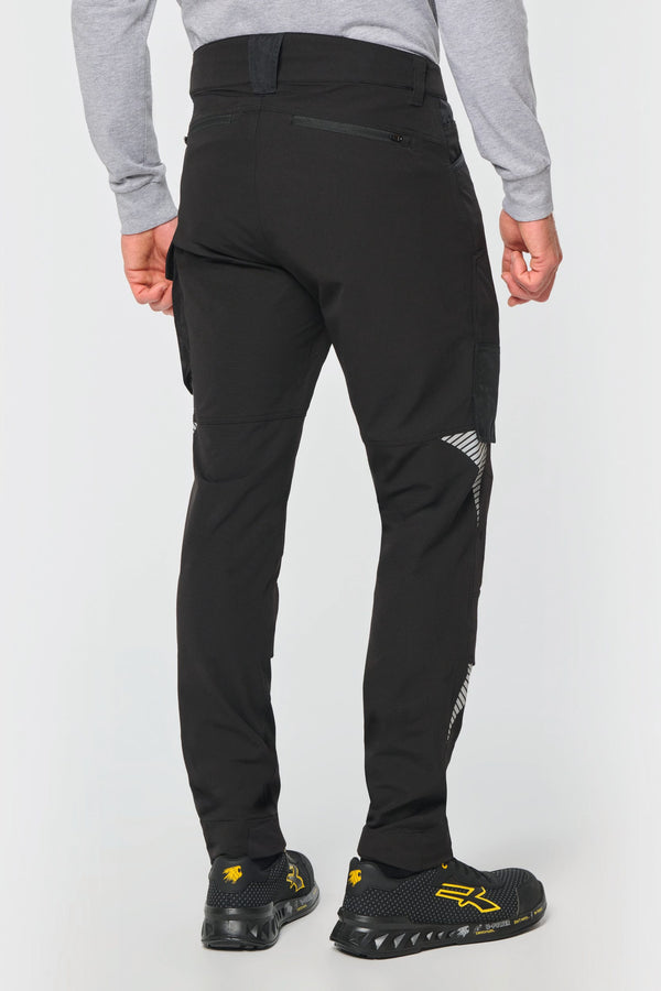Calças Stretch Recicladas Multibolsos Unissexo-RAG-Tailors-Fardas-e-Uniformes-Vestuario-Pro