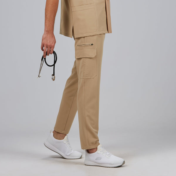 Calças Unissexo Cintura Ajustável e Bolsos Cargo-RAG-Tailors-Fardas-e-Uniformes-Vestuario-Pro