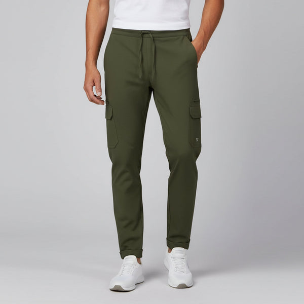 Calças Unissexo Cintura Ajustável e Bolsos Cargo-RAG-Tailors-Fardas-e-Uniformes-Vestuario-Pro