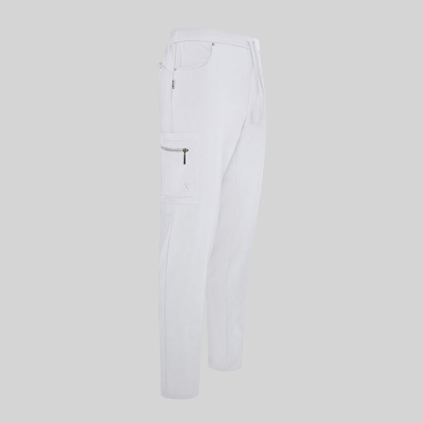 Calças Unissexo Multibolsos Extrafiber-Branco 101-M-RAG-Tailors-Fardas-e-Uniformes-Vestuario-Pro