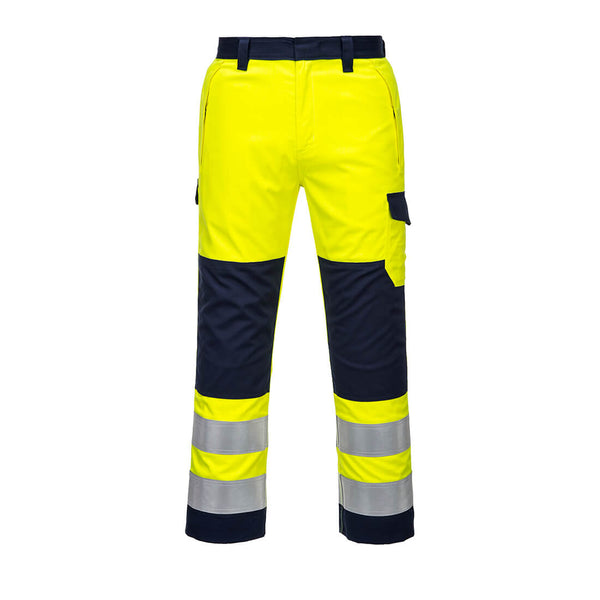 Calças alta visibilidade Modaflame-Amarelo/Marinho-S-RAG-Tailors-Fardas-e-Uniformes-Vestuario-Pro