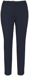 Calças chino 7/8 de senhora eco-responsáveis - 235 g-Navy Blue-34 PT (34 FR)-RAG-Tailors-Fardas-e-Uniformes-Vestuario-Pro